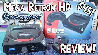 Mega Retron HD Review Hyperkin HDMI Sega Genesis Clone Console [upl. by Nacim681]