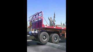 Watch till end Trucks vs bumps beamshorts truckdriving gaming viralvideo [upl. by Brandie]