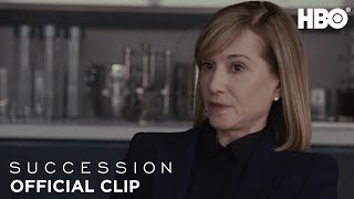 Succession Meeting Rhea Jarrell Season 2 Episode 4 Clip  HBO [upl. by Loy]