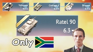 Grind South African Tech Tree 💀 But Using Only South African Tanks Part 2 [upl. by Ahsehat]