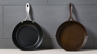 Cast iron vs carbon steel [upl. by Keenan]