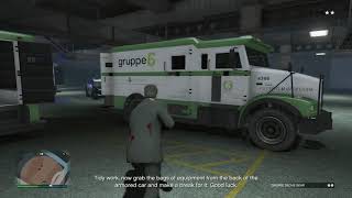 GTA Online Diamond Casino Heist Prep Mission Gruppe Sechs Gear Part 2 [upl. by Leahcar]