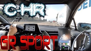 Toyota CHR GR Sport  Consumo autopista  0120 kmh  POV  180H  2022 [upl. by Annerahs]