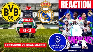 Borussia Dortmund vs Real Madrid 02 Live Champions League Final 2024 UCL Football Match Score Vivo [upl. by Pinebrook]