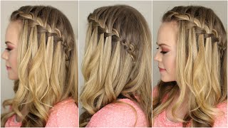 How to do a Waterfall Braid [upl. by Atniuq]