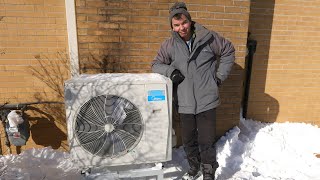 How efficient are our minisplit heat pumps in the winter [upl. by Flyn]