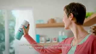 TV Commercial Lysol Disinfectant Spray Air Freshening Start Healthing [upl. by Blainey]