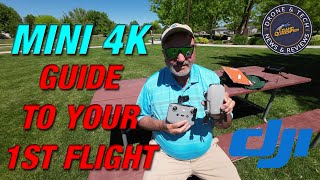 DJI Mini 4K A Beginners Guide To Your First Flight [upl. by Anneirb]