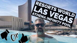 A closer look at Athena Infinity Pool at Resorts World Las Vegas [upl. by Treblih]