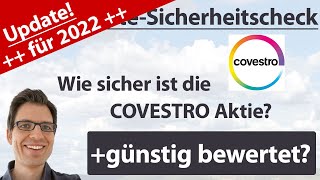 Covestro Aktienanalyse – Update 2022 Wie sicher ist die Aktie günstig bewertet [upl. by Bradman]