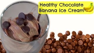 Healthy Chocolate Banana Ice Cream Ft The Dessert Bullet [upl. by Ran]