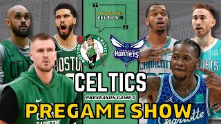 Celtics vs Hornets Preseason Pregame Show [upl. by Prissy942]