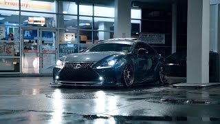 Slammed Lexus RC350 [upl. by Yelhsa]