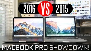 2016 MacBook Pro vs 2015 Macbook Pro [upl. by Zosema810]