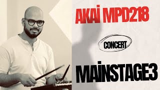 AKAI MPD218 Mainstage3 Live Concert contact number 9908036346 [upl. by Aivil428]