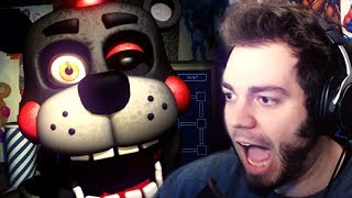 EL ANIMATRONICO ABANDONADO  FNAF 6 EN ESPAÑOL  Freddy Fazbear Pizzeria simulator  ZellenDust [upl. by Eceinaj213]