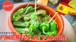 Pimientos de Padrón Rezept  so machst Du die spanische Bratpaprika [upl. by Bryana]