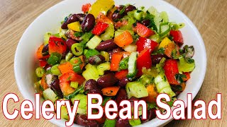 Celery bean salad recipe [upl. by Mariette]