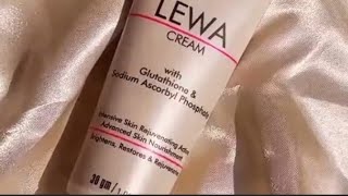 lewa cream reviews skin whitening creamskin lightening creamgluta and vit c cream best product [upl. by Terraj]