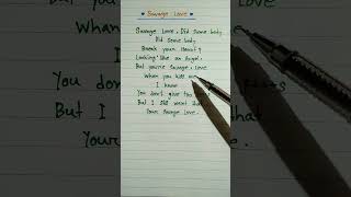 Savage Love song by BTS💜 and Jason Derulo kpop bts lyrics music shorts [upl. by Russia]