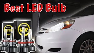 How to Install LED Bulbs on Toyota Sienna Auxito LED Lights [upl. by Acul]