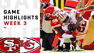 49ers vs Chiefs Week 3 Highlights  NFL 2018 [upl. by Adnima]