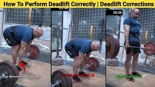 How To Perform Deadlift Correctly  Deadlift Corrections  Mukesh Gahlot youtubevideos [upl. by Tamara]