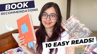 Top 10 Easy Reads For Beginners  My Book Recommendation Of 2022 [upl. by Assened]