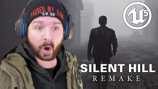 SILENT HILL REMAKE FIRST LOOKSGAMEPLAY  Unreal Engine 5 Fan Remake [upl. by Suoirtemed]