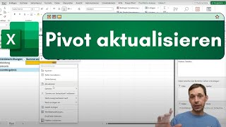 Pivot Tabelle in Excel effizient aktualisieren  Praktische Anleitung [upl. by Baudelaire]