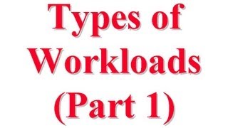 CSE5671304A Types of Workloads for Computer System Performance Evaluation [upl. by Clarey437]