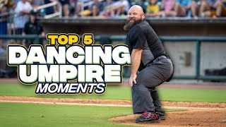 Top 5 Dancing Umpire Moments of 2023  Savannah Bananas [upl. by Nosmas554]