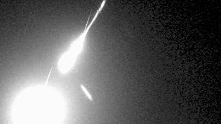 Meteoriteproducing fireball on 28 Oct 2015 2h05m UT [upl. by Meibers545]