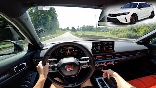 2024 Honda Civic TypeR  POV Walkaround and Test Drive ASMR [upl. by Everrs820]