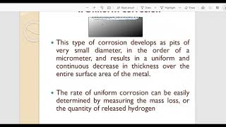 TYPES OF CORROSION  UNIFORM CORROSION  Chemistry  Engineering Materials [upl. by Notla]