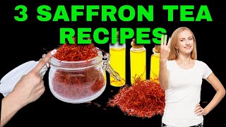 Saffron Tea Easy Recipes How to Make A Saffron Tea [upl. by Trammel878]