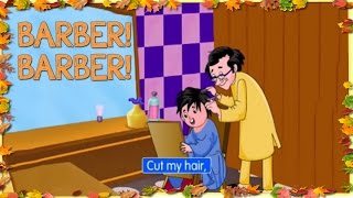 Barber Barber  Nursery Rhyme with Lyrics [upl. by Eltotsira]