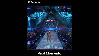 El viral momento entre Miss Salvador y Miss Francia en el Miss Grand Internacional 2024 [upl. by Retsel]