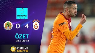 MERKUR BETS  C Alanyaspor 04 Galatasaray  HighlightsÖzet  Trendyol Süper Lig  202324 [upl. by Suillenroc698]