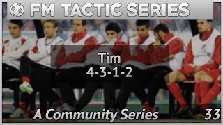 FM17  FM Tactics  Tim 4312  Football Manager 2017 [upl. by Alolomo]