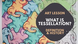 Tessellation Art  What is tessellation art  History and Origin [upl. by Nomolos9]