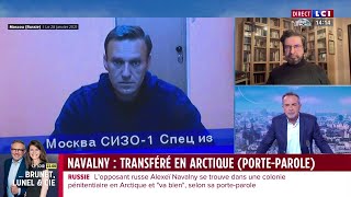 Alexeï Navalny lopposant russe localisé dans une colonie pénitentiaire de lArctique [upl. by Lahey]