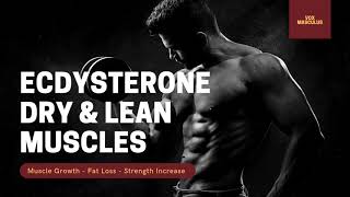 Ecdysterone  Dry amp Lean Muscles  Powerful Subliminal [upl. by Nivram]