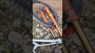 Crash Of The Day mtb mountainbiking dhmtb crash fail [upl. by Xonel]