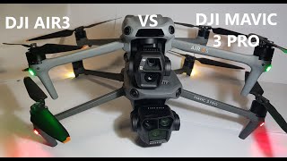 MAVIC 3 PRO VS AIR 3S  COMO COLOCAR HELICES DE UN DJI MINI  VIDEO DE PRUEBA AIR 3 S Y MAVIC 3 PRO [upl. by Eversole]