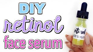 HOMEMADE RETINOL SERUM W HYALURONIC ACID Ι TaraLee [upl. by Gad]