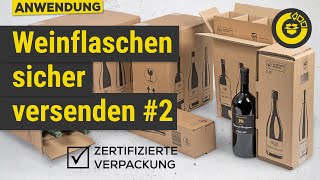 Weinkarton für Versand DHL und UPS zertifiziert  TransPackKrumbach [upl. by Lahsram654]