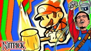 FIXING Paper Mario Color Splash  Jonny Nitpick [upl. by Eidnim]