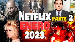 Estrenos NETFLIX ENERO 2023 l Series y Peliculas [upl. by Einnus]