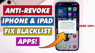 How to Fix RevokeBlacklist Apps on iPhone  AntiRevoke for iOS [upl. by Aryas]